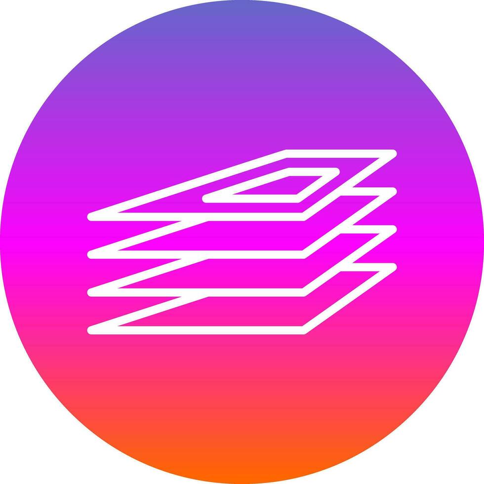 Layers Vector Icon Design
