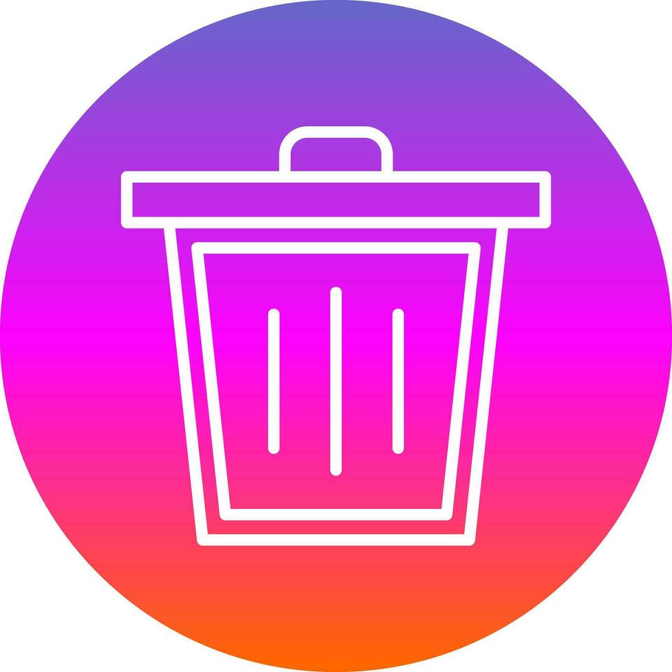 Trash Vector Icon Design