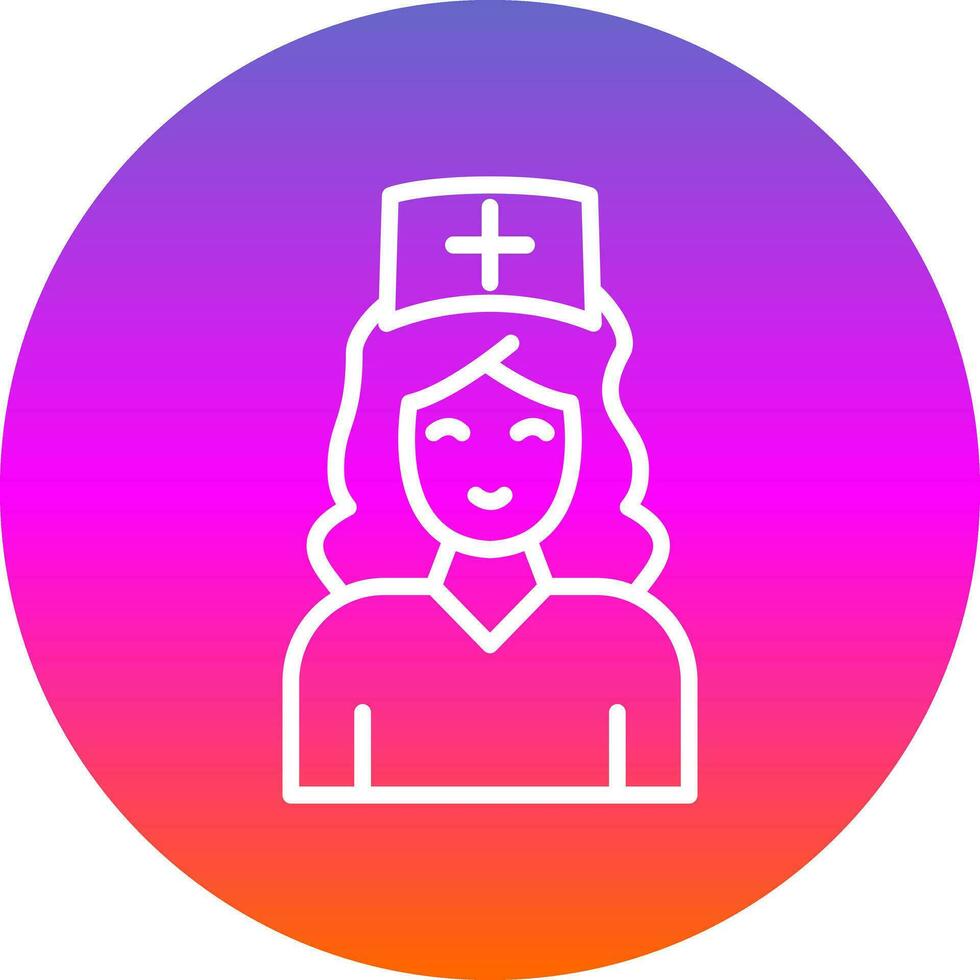 Nurse Vector Icon Design