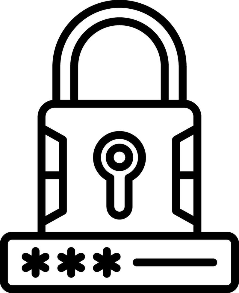 Privacy Vector Icon Design