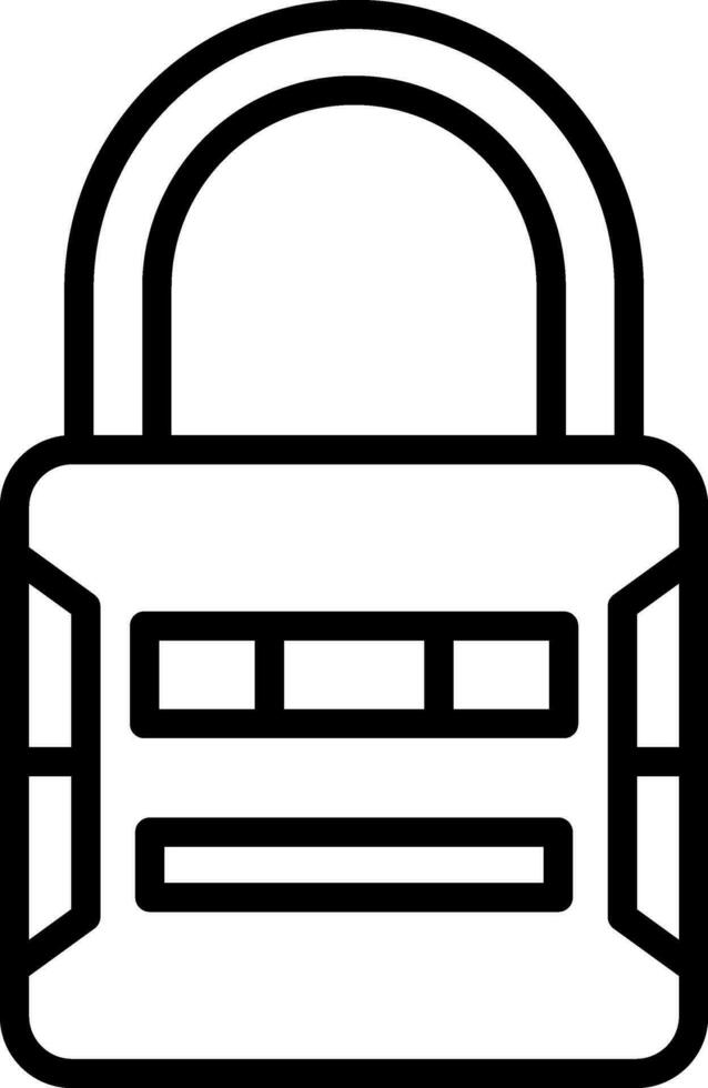 Padlock Vector Icon Design