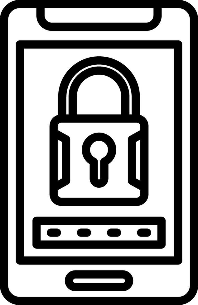 Password Vector Icon Design