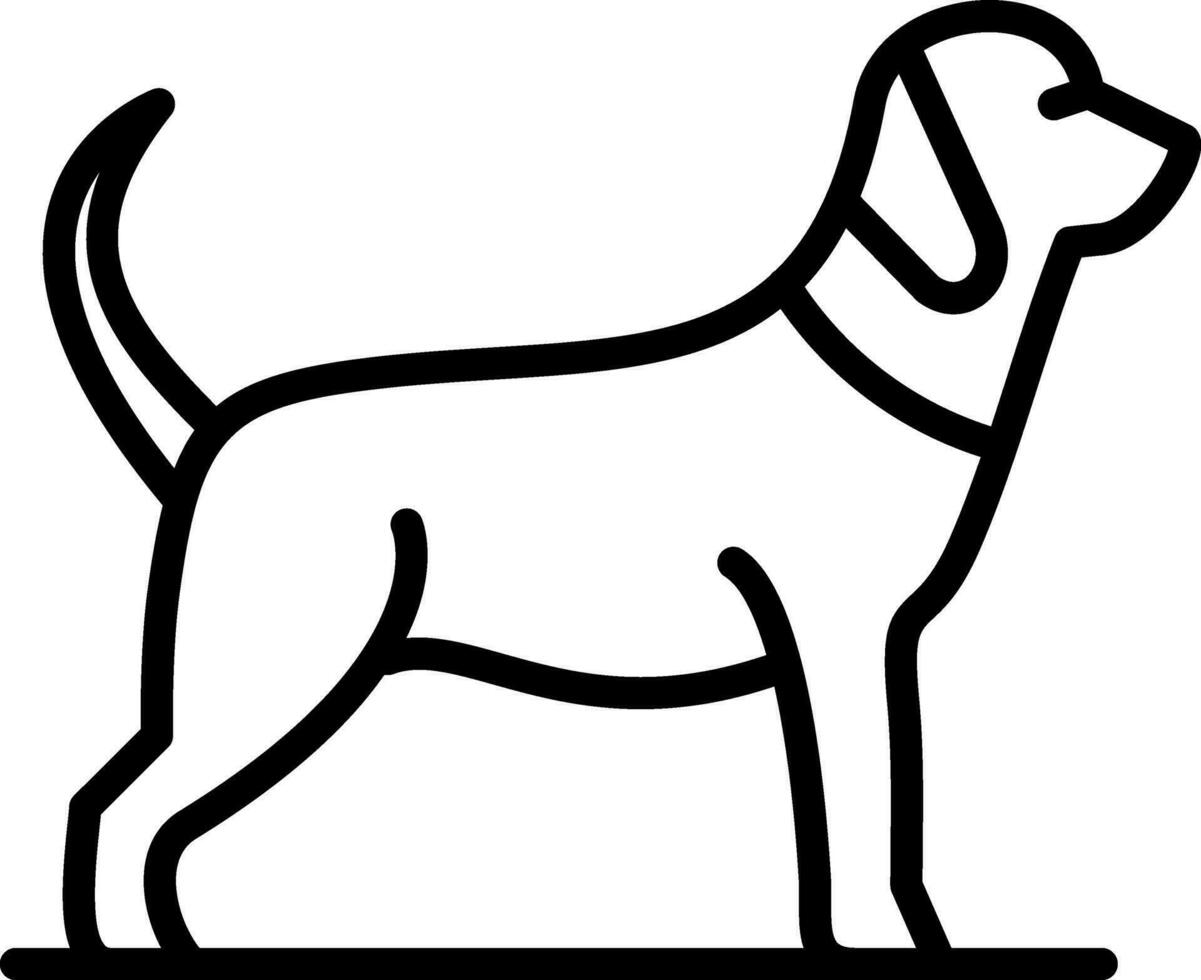 Dog Vector Icon Design