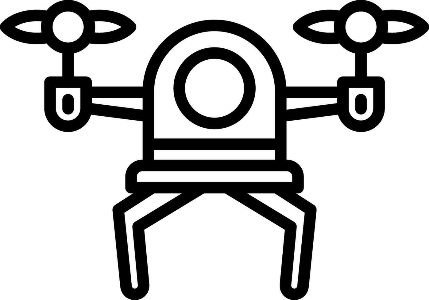 Drone Vector Icon Design