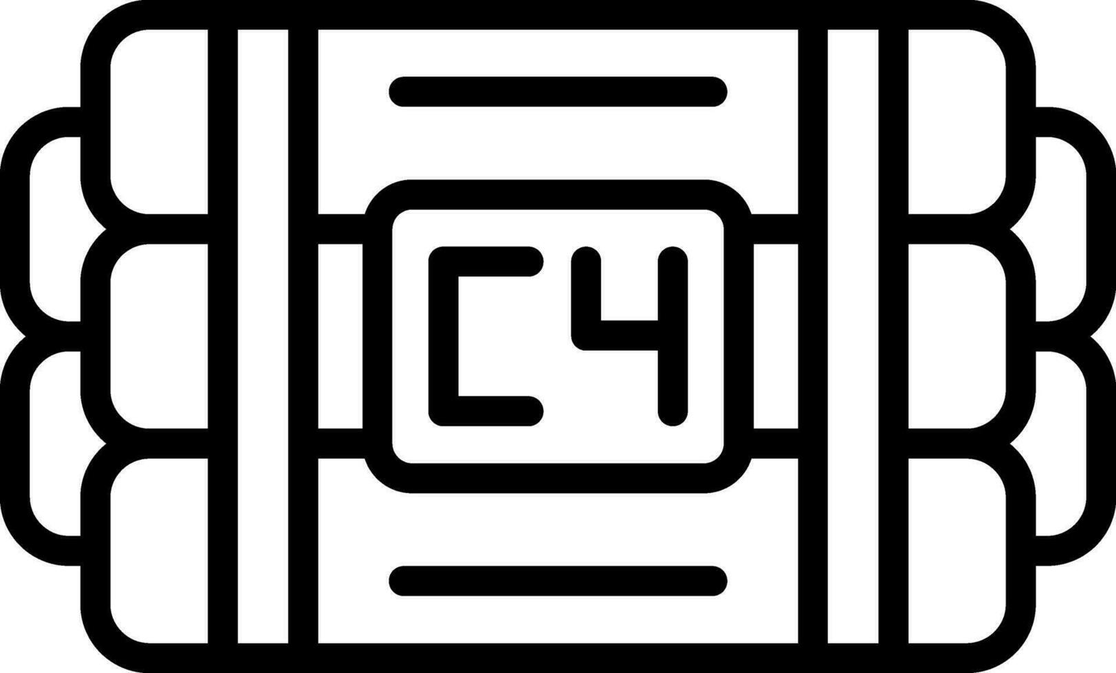 c4 vector icono diseño