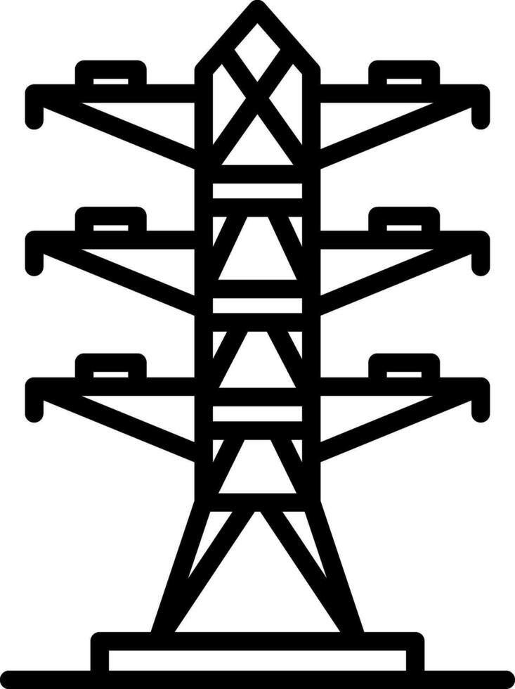 Tower Vector Icon Design