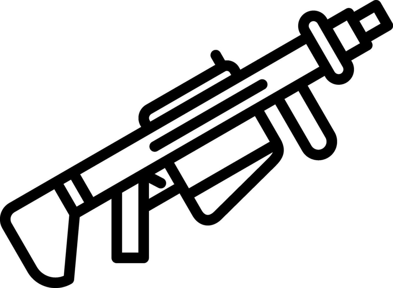 Grenade launcher Vector Icon Design