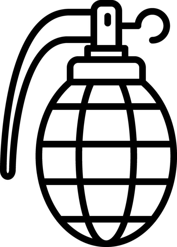 Grenade Vector Icon Design