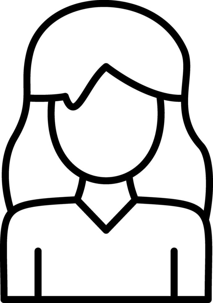 Woman Vector Icon Design