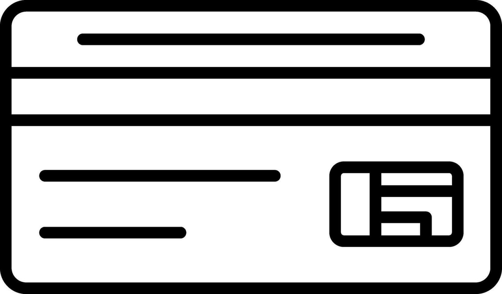 Card Vector Icon Design
