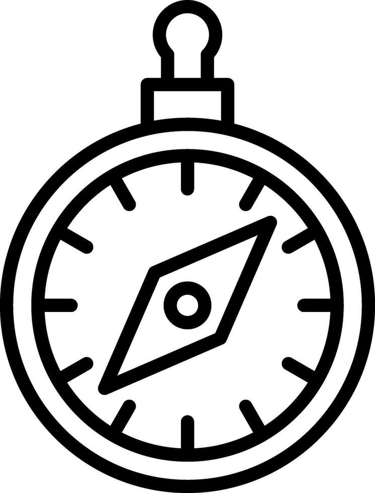 Compass Vector Icon Design