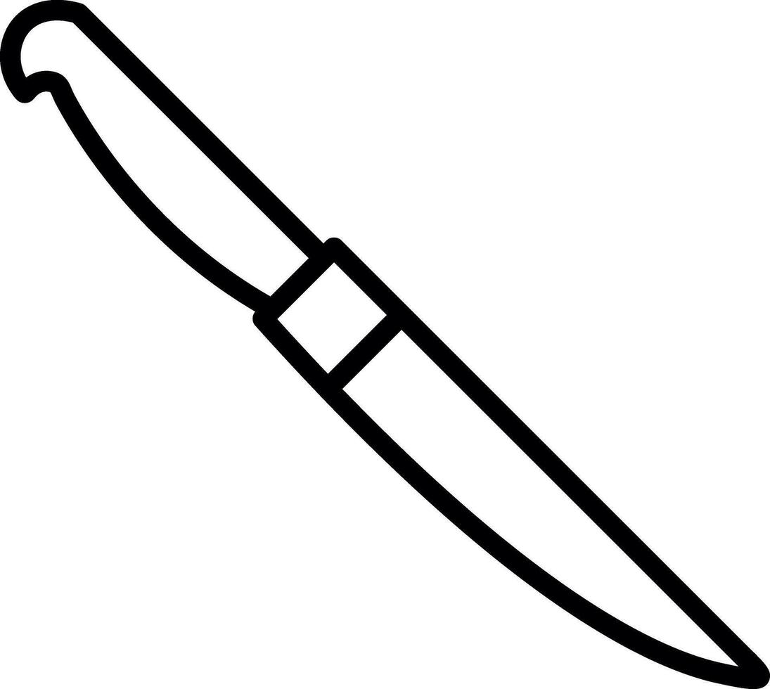 Knife Vector Icon Design