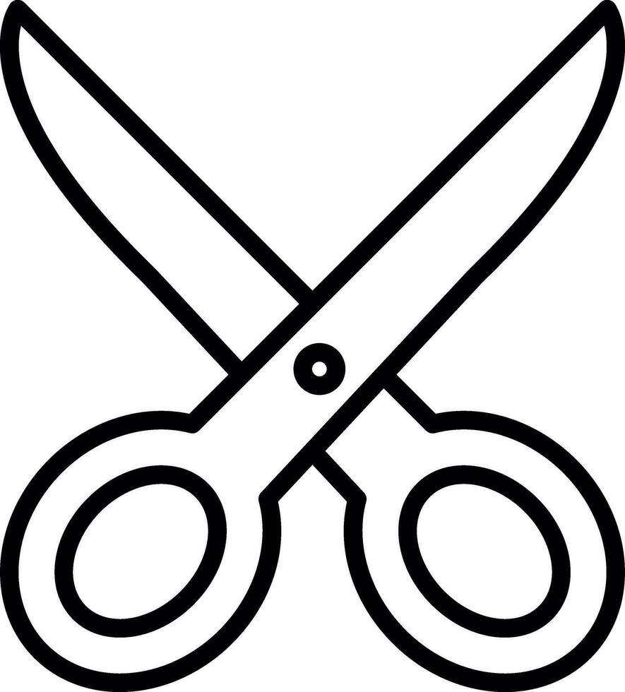 Scissors Vector Icon Design