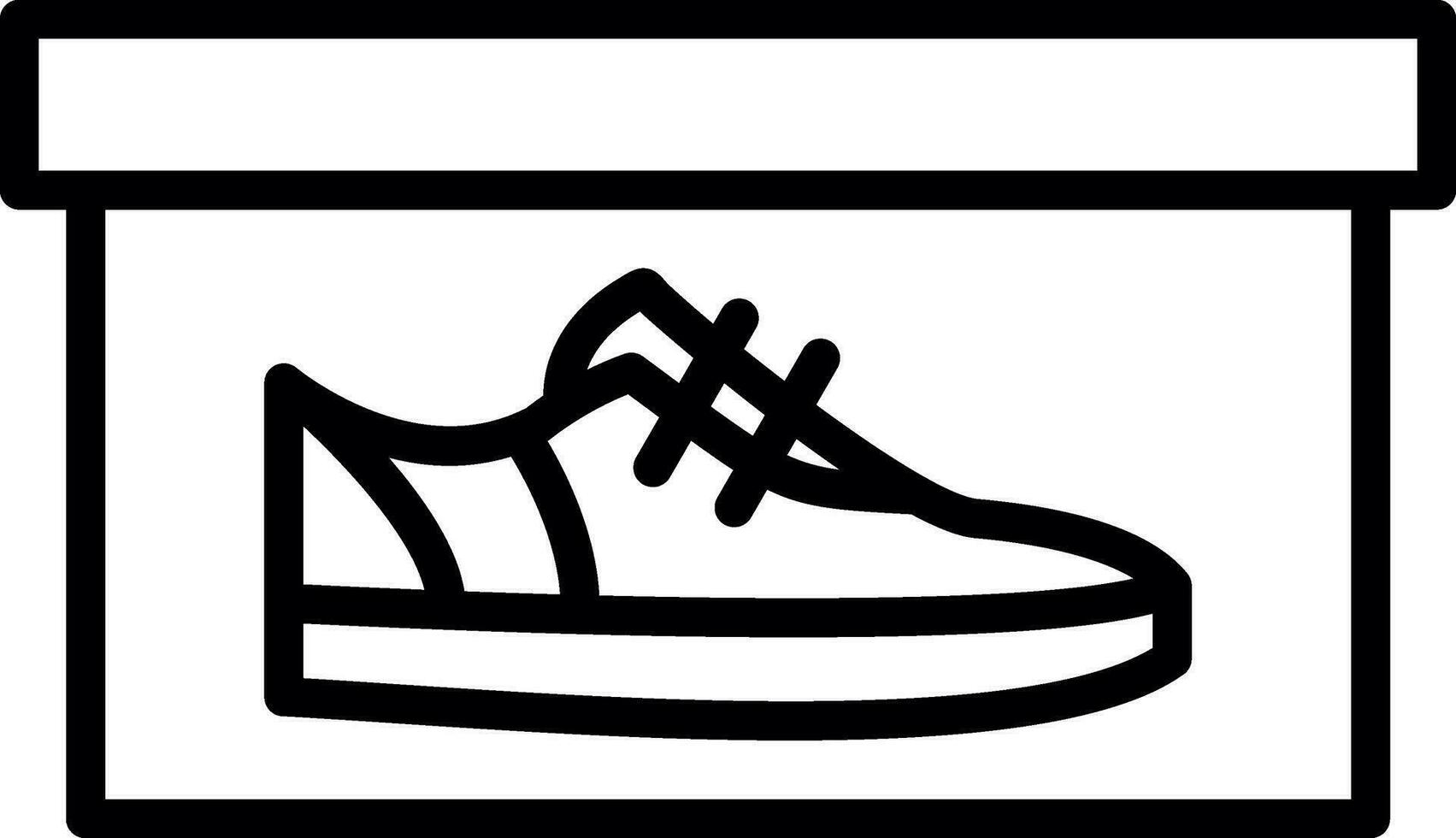 Shoe box Vector Icon Design