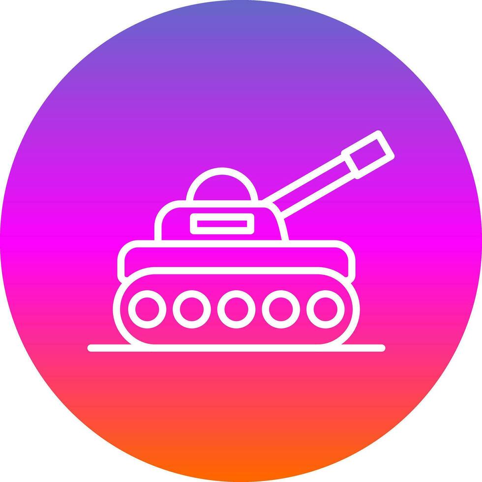 Tank Vector Icon Design