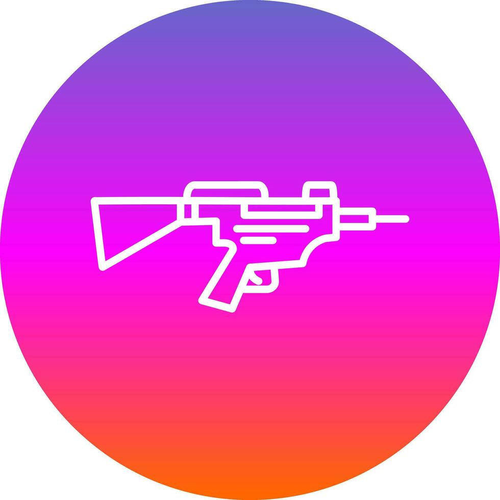 Gun Vector Icon Design