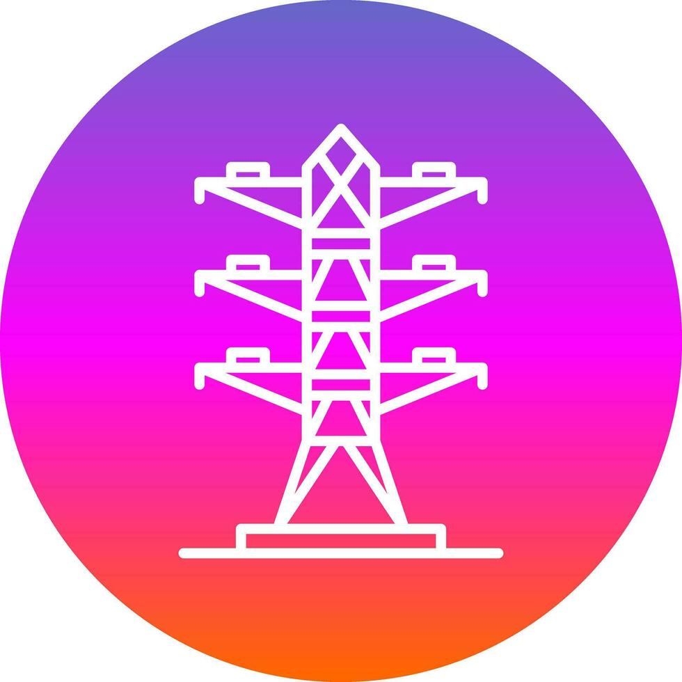 Tower Vector Icon Design