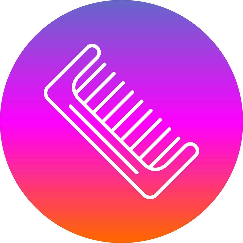 Comb Vector Icon Design