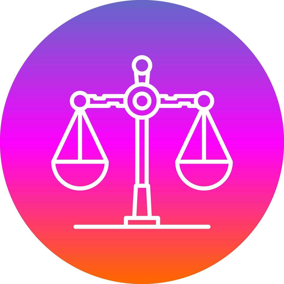 Balance Vector Icon Design