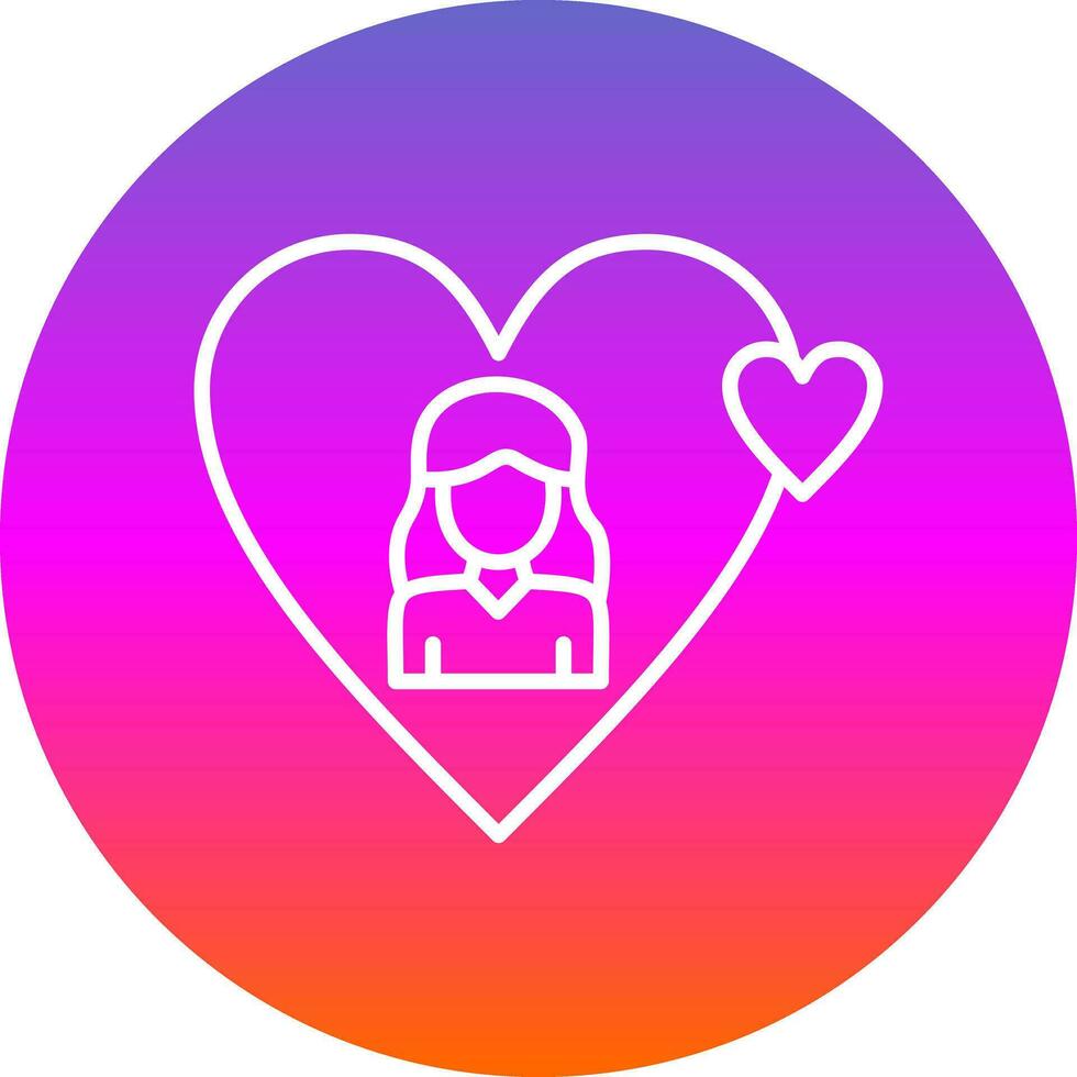 diseño de icono de vector de amor
