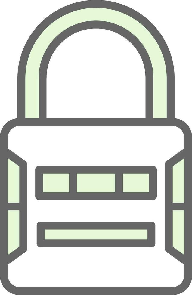 Padlock Vector Icon Design