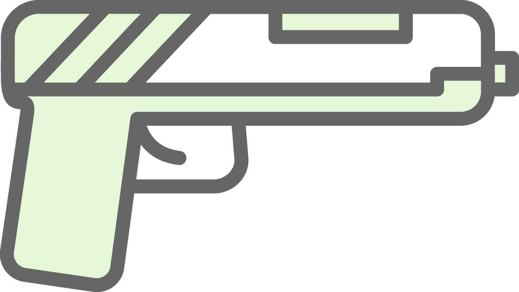 diseño de icono de vector de pistola