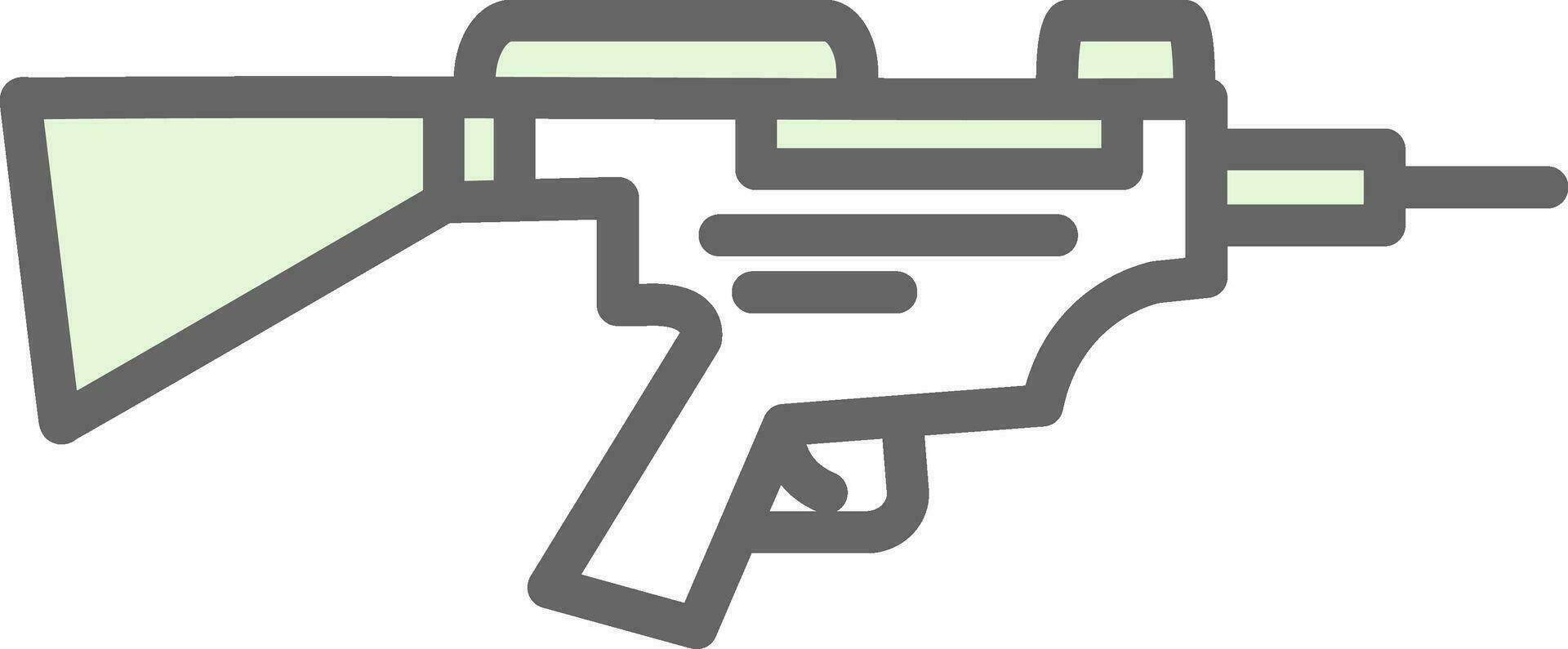 diseño de icono de vector de pistola