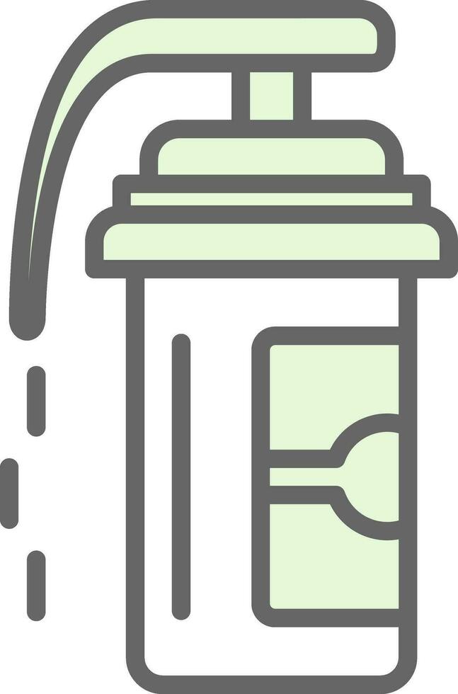 Pepper spray Vector Icon Design