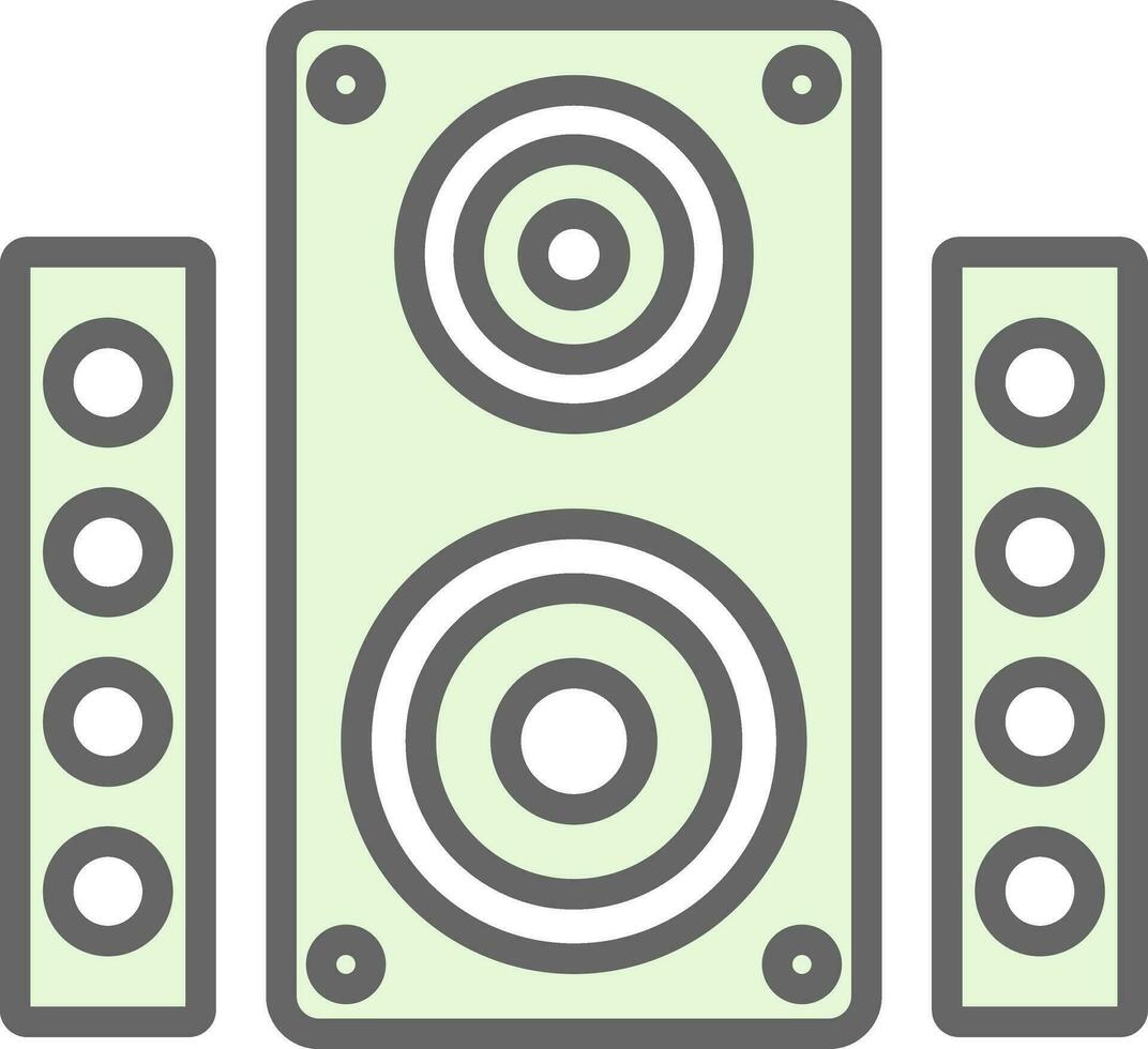 Speaker Vector Icon Design