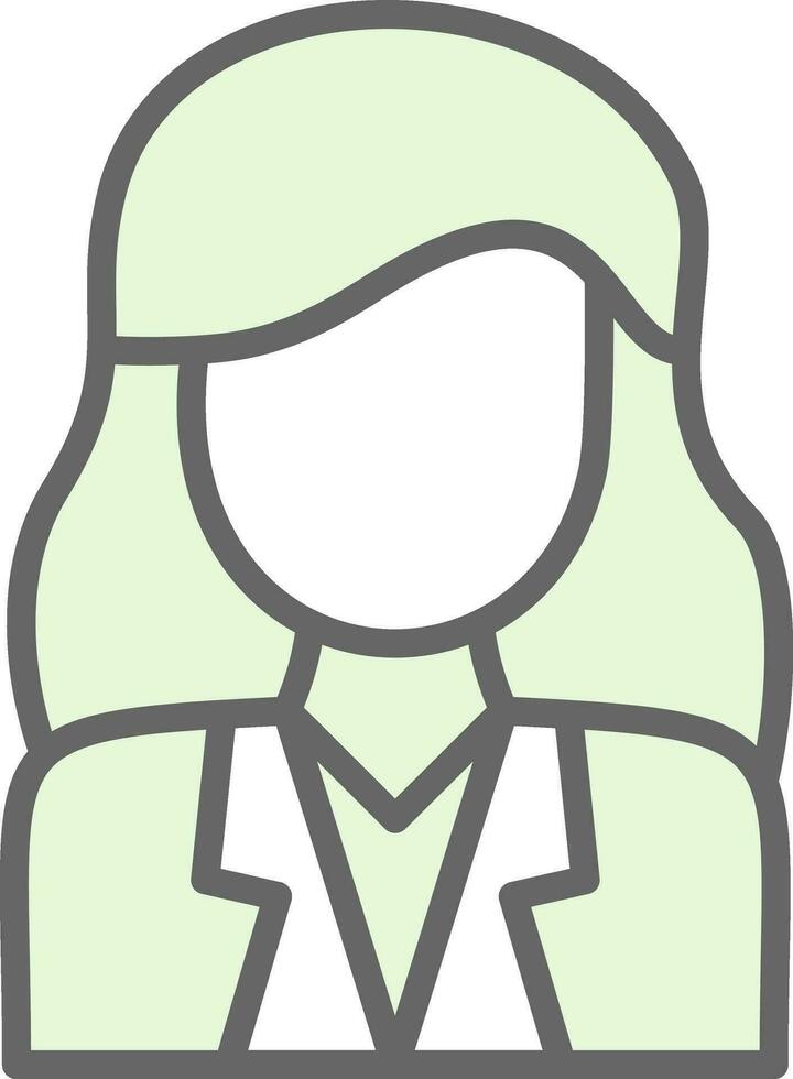 Businesswoman Vector Icon Design