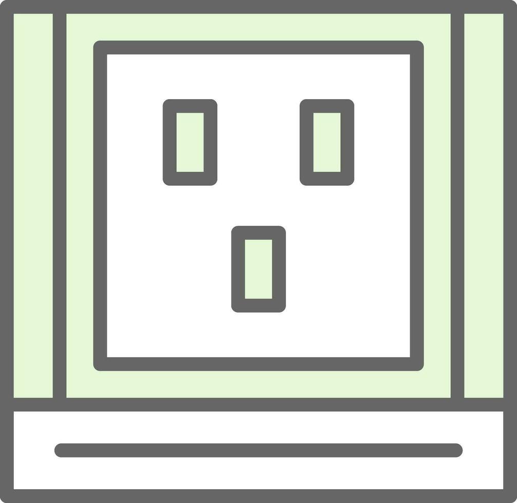Socket Vector Icon Design