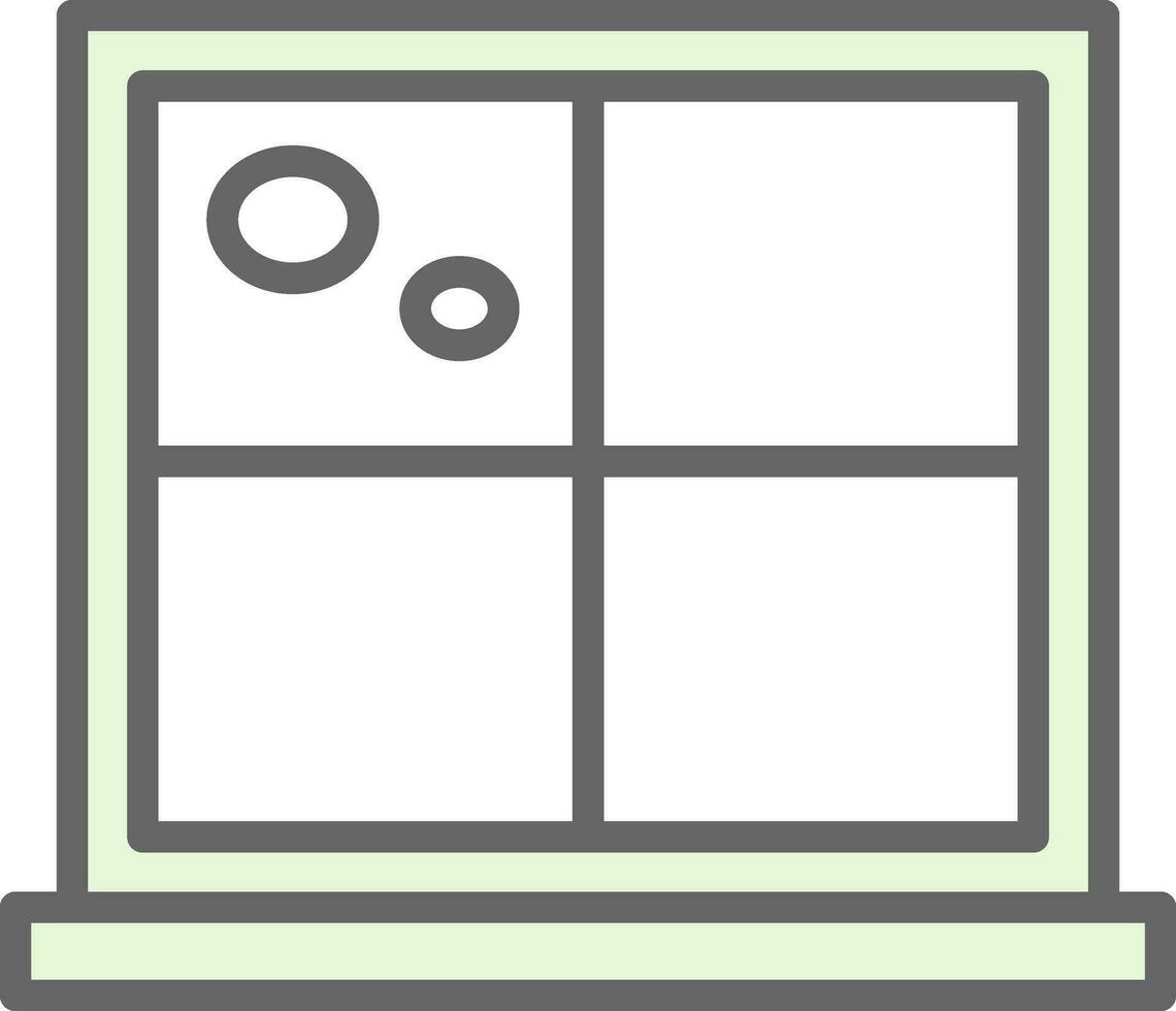 Window Vector Icon Design