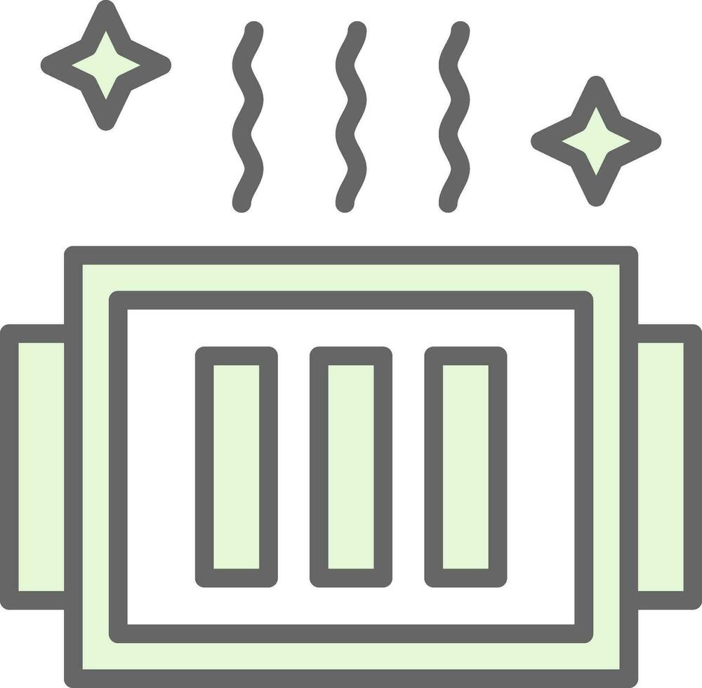 Radiator Vector Icon Design