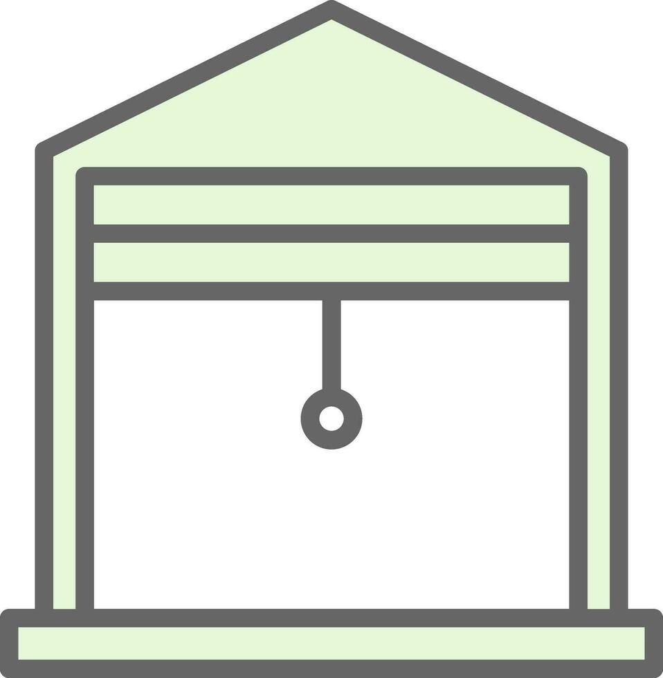 Garage Vector Icon Design