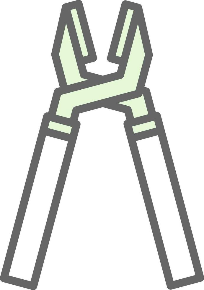 Pliers Vector Icon Design