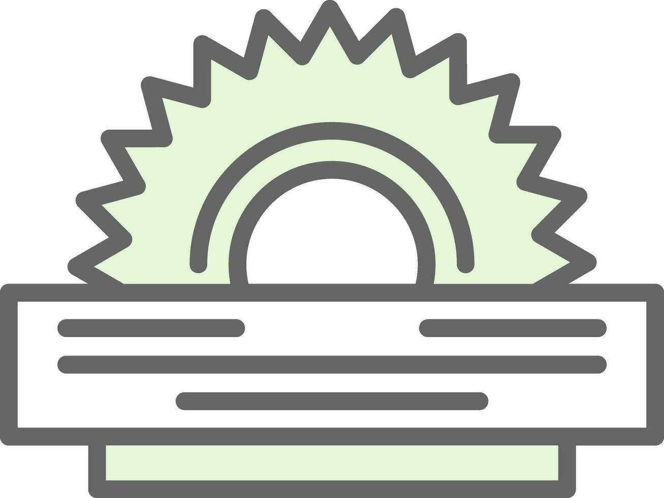 Saw Vector Icon Design