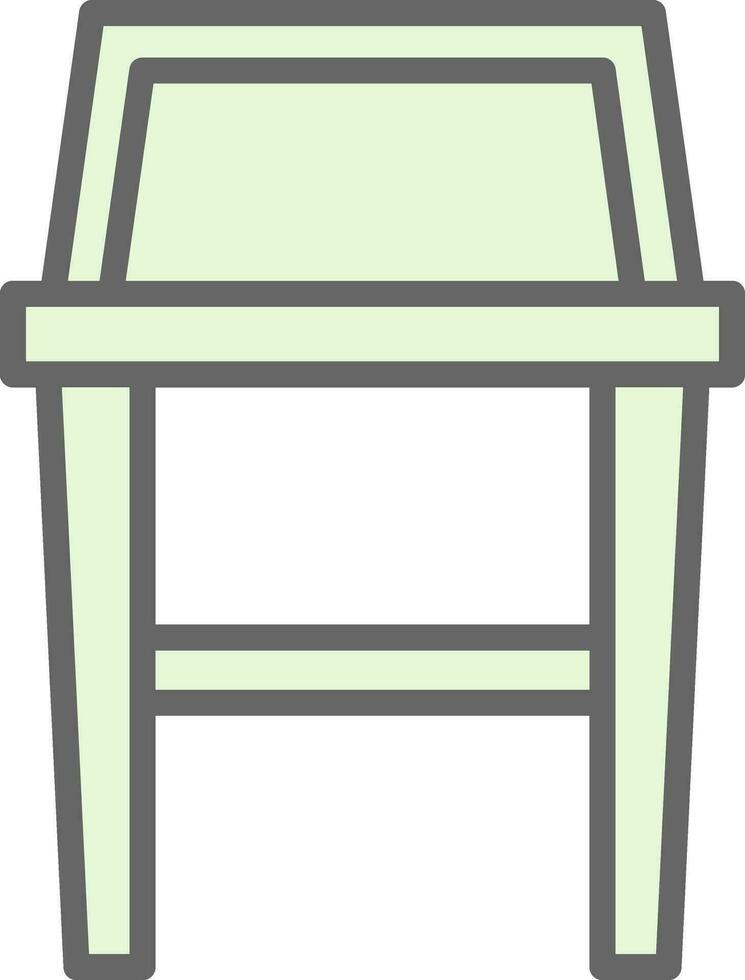 Bar Stool Vector Icon Design