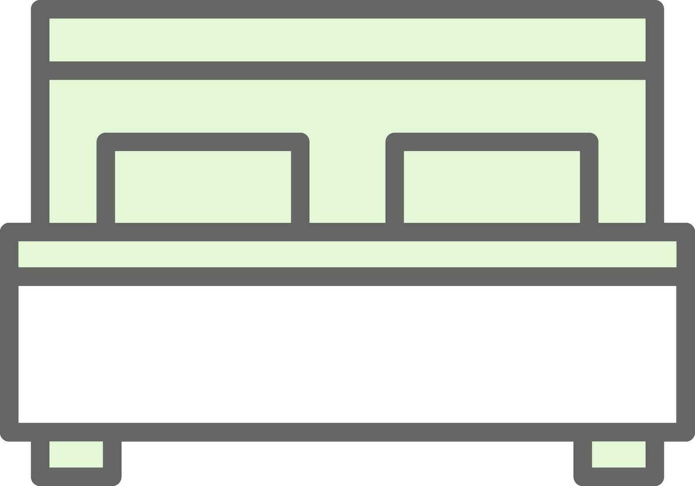Bed Vector Icon Design