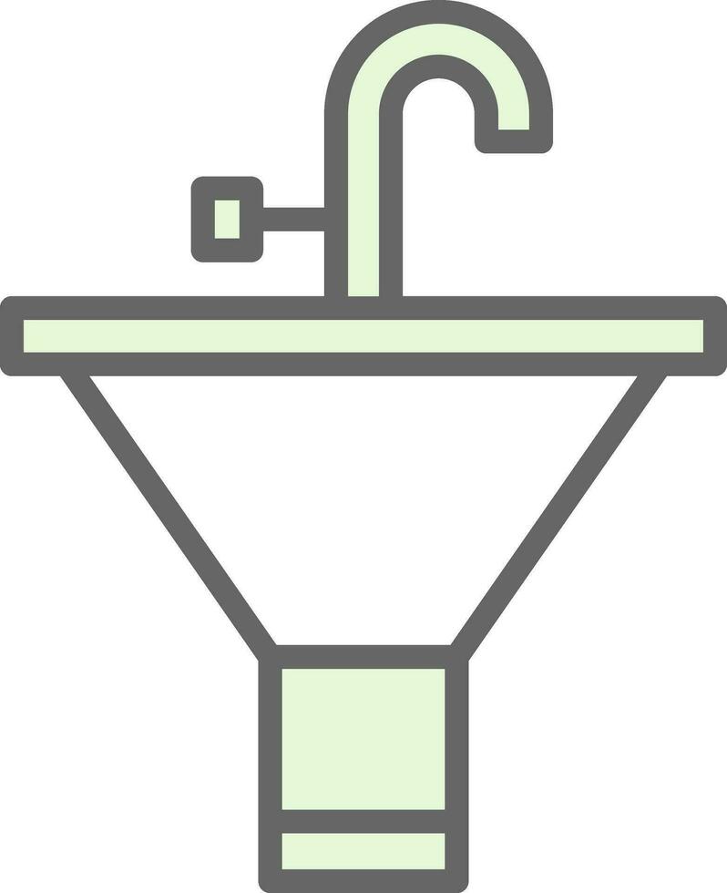 baño lavabo vector icono diseño