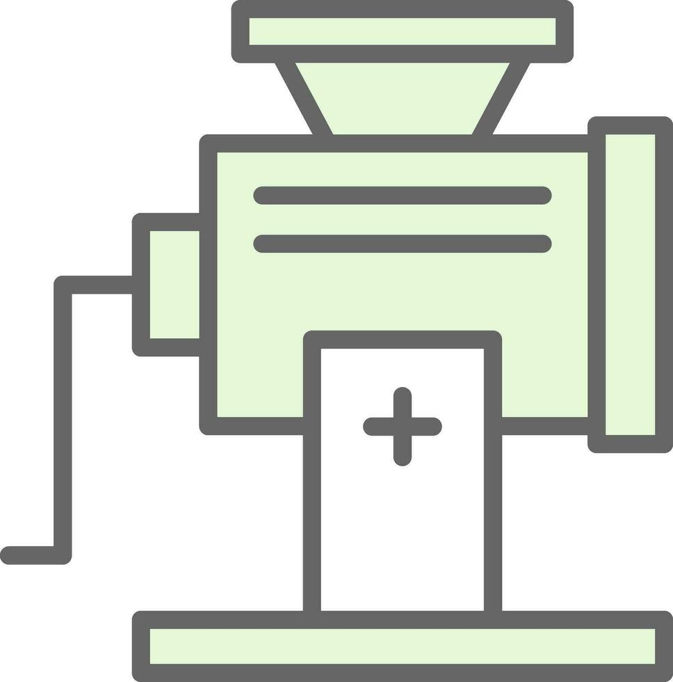 Meat Grinder Vector Icon Design