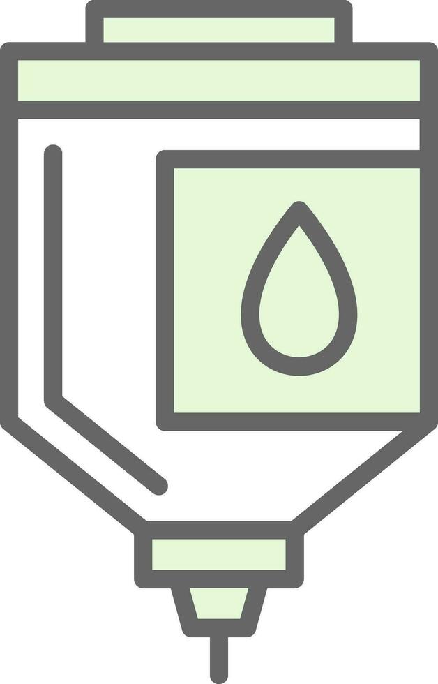 Blood bag Vector Icon Design