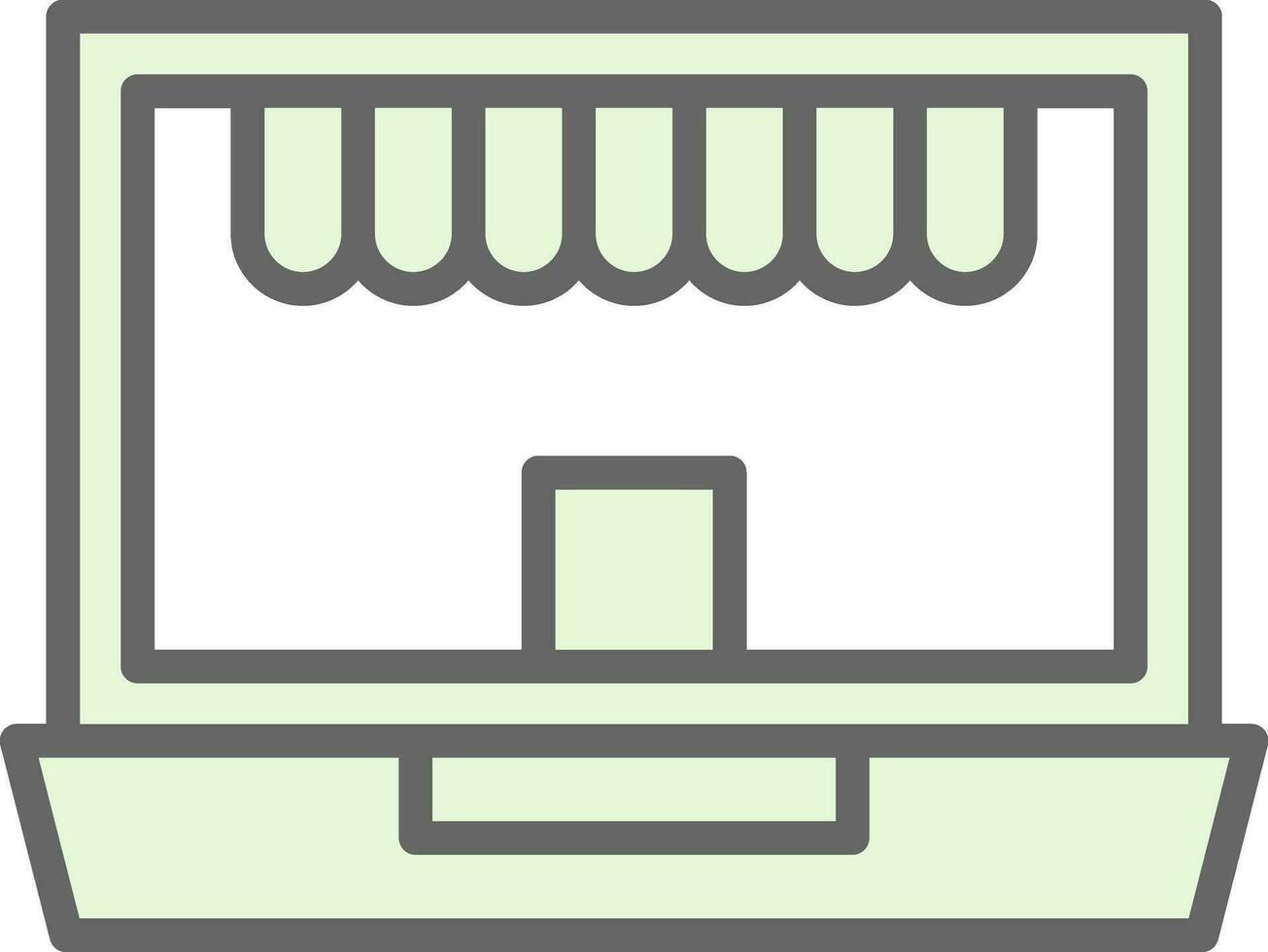 Online store Vector Icon Design