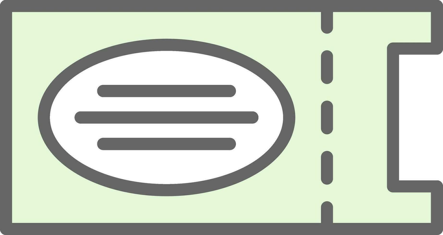 Ticket Vector Icon Design