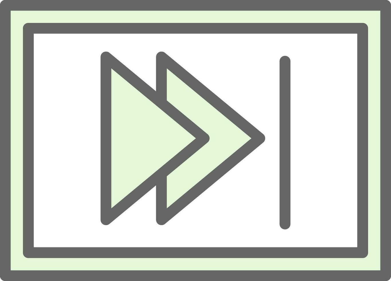 Forward Vector Icon Design