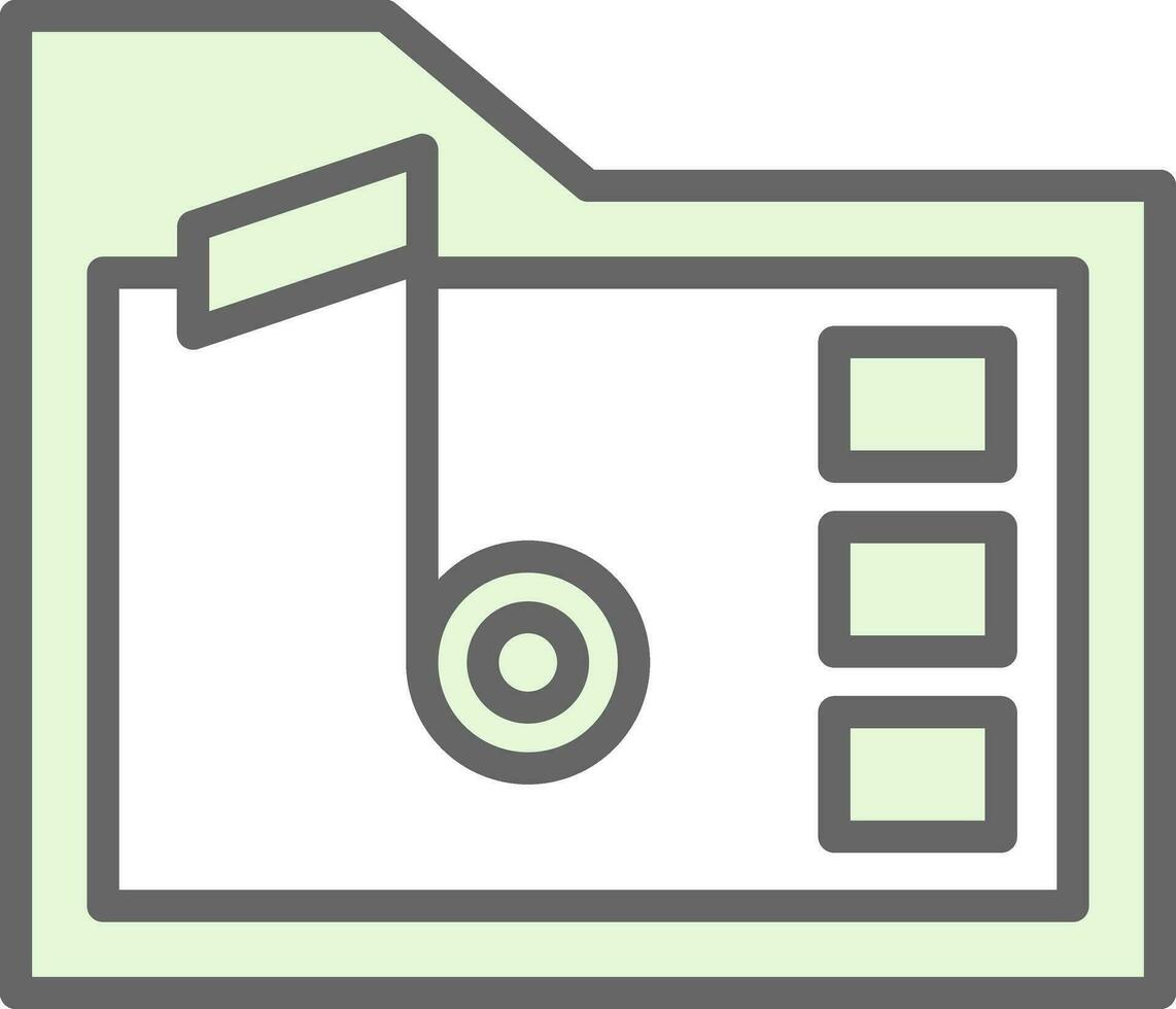 Folder Vector Icon Design