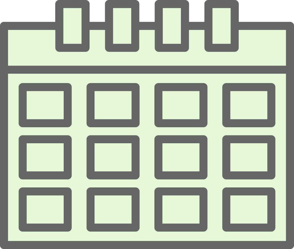Calendar Vector Icon Design