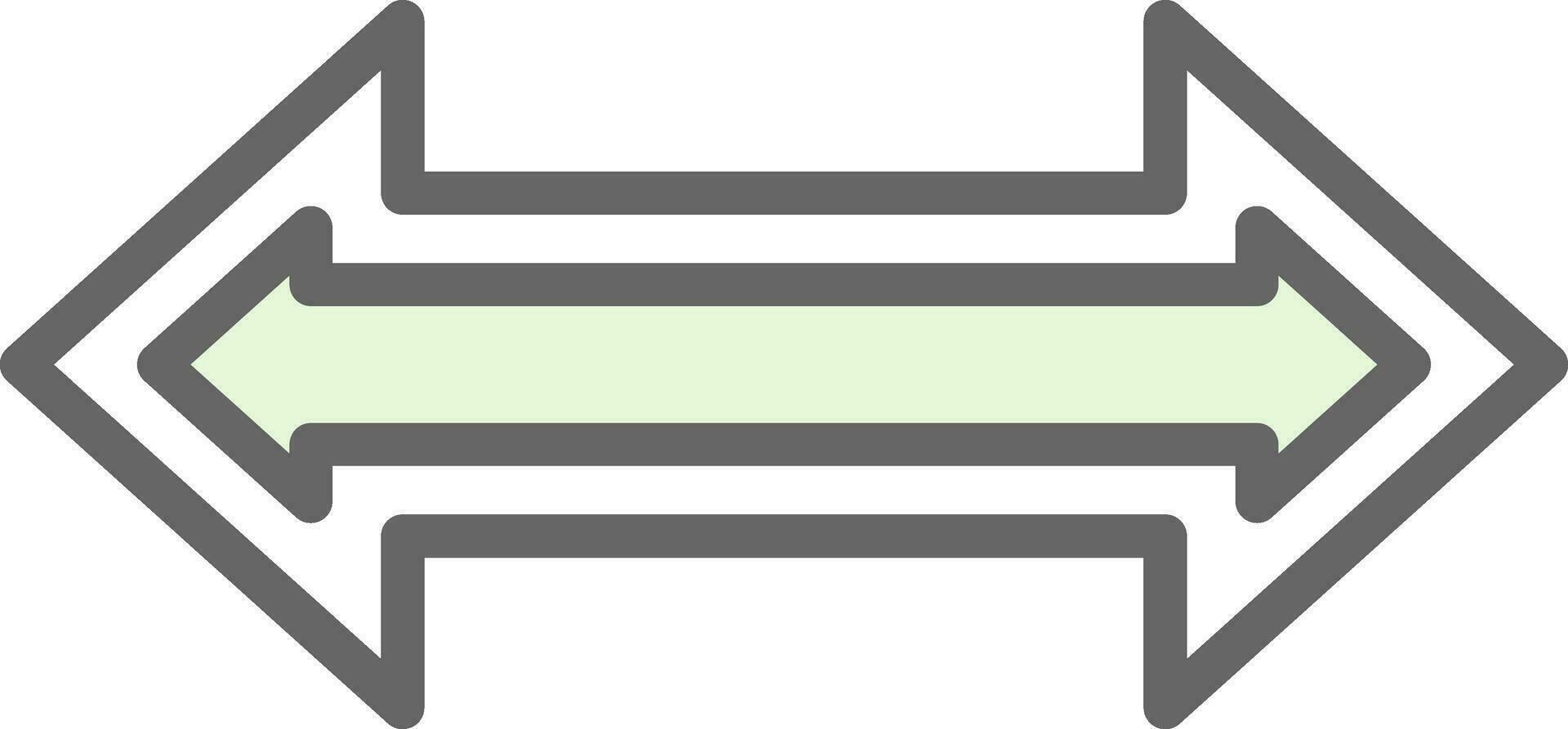 Double arrow Vector Icon Design