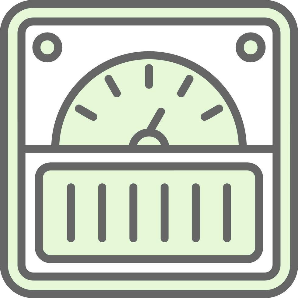 Meter Vector Icon Design