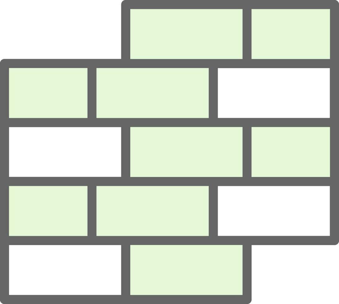 Bricks Vector Icon Design