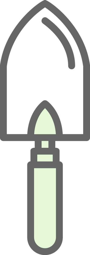 Trowel Vector Icon Design